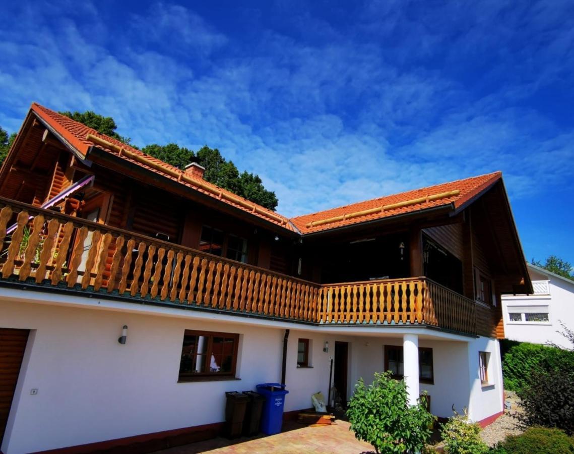 Ferienwohnung Look wide Oberelsbach Exterior foto